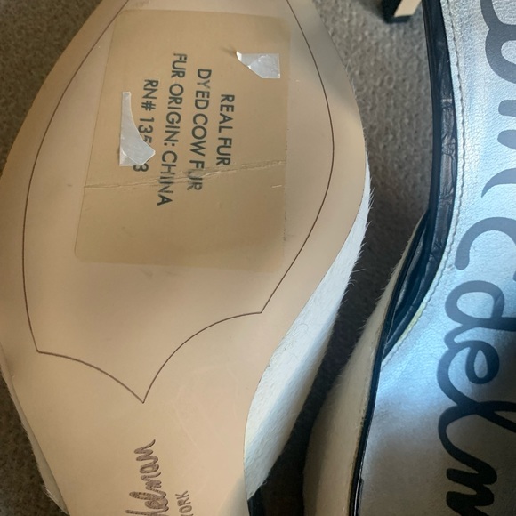 New Samuel Eldelman off white mules size 11 - Picture 3 of 6